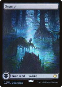 Swamp - Full Art (0008), Judge Promos