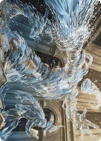 Splashy Spellcaster Art Card, Art Series: Wilds of Eldraine