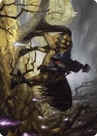 Rowan's Grim Search Art Card, Art Series: Wilds of Eldraine