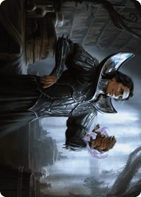 Spiteful Hexmage Art Card, Art Series: Wilds of Eldraine