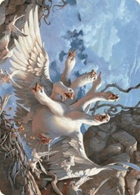 The Goose Mother Art Card, Art Series: Wilds of Eldraine