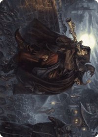 Totentanz, Swarm Piper Art Card, Art Series: Wilds of Eldraine