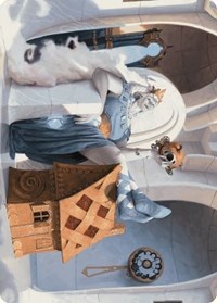 Beluna Grandsquall Art Card, Art Series: Wilds of Eldraine