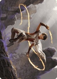 Kellan, the Fae-Blooded Art Card, Art Series: Wilds of Eldraine