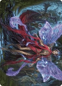 Tegwyll, Duke of Splendor Art Card, Art Series: Wilds of Eldraine