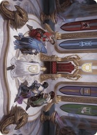 Throne of Eldraine Art Card, Art Series: Wilds of Eldraine
