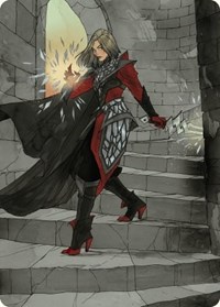 Rowan, Scion of War Art Card (59/81), Art Series: Wilds of Eldraine