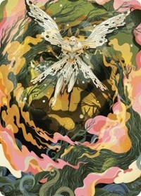 Greater Auramancy Art Card, Art Series: Wilds of Eldraine
