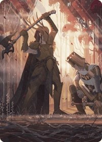 Karmic Justice Art Card, Art Series: Wilds of Eldraine