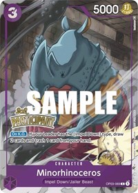 Minorhinoceros (Offline Regional 2023) [Participant]