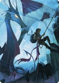 Hatching Plans Art Card, Art Series: Wilds of Eldraine