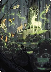 Primal Vigor Art Card, Art Series: Wilds of Eldraine