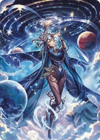 Omniscience Anime Art Card, Art Series: Wilds of Eldraine