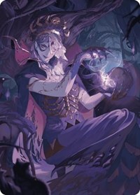 Necropotence Art Card, Art Series: Wilds of Eldraine