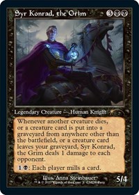 Syr Konrad, the Grim (Retro Frame), WPN & Gateway Promos