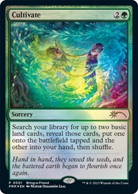 Cultivate (Bring-a-Friend Promo), Unique and Miscellaneous Promos