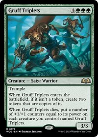 Gruff Triplets, Promo Pack: Wilds of Eldraine