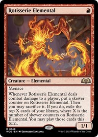 Rotisserie Elemental, Promo Pack: Wilds of Eldraine
