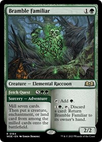 Bramble Familiar, Promo Pack: Wilds of Eldraine