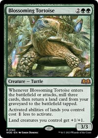 Blossoming Tortoise, Promo Pack: Wilds of Eldraine