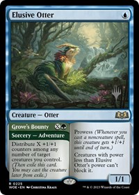 Elusive Otter, Promo Pack: Wilds of Eldraine