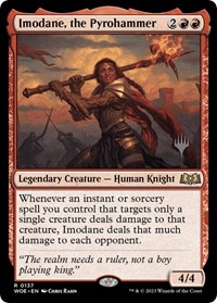 Imodane, the Pyrohammer, Promo Pack: Wilds of Eldraine
