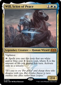 Will, Scion of Peace, Promo Pack: Wilds of Eldraine