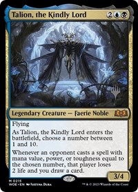 Talion, the Kindly Lord, Promo Pack: Wilds of Eldraine