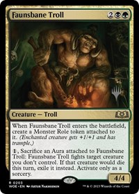 Faunsbane Troll, Promo Pack: Wilds of Eldraine