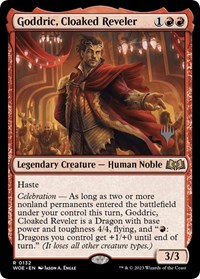Goddric, Cloaked Reveler, Promo Pack: Wilds of Eldraine