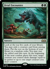 Feral Encounter, Promo Pack: Wilds of Eldraine