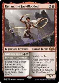 Kellan, the Fae-Blooded, Promo Pack: Wilds of Eldraine