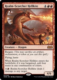 Realm-Scorcher Hellkite, Promo Pack: Wilds of Eldraine