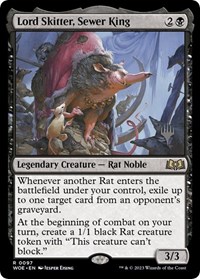 Lord Skitter, Sewer King, Promo Pack: Wilds of Eldraine