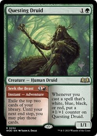 Questing Druid, Promo Pack: Wilds of Eldraine