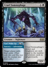 Cruel Somnophage, Promo Pack: Wilds of Eldraine