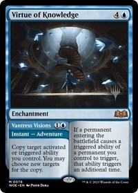 Virtue of Knowledge, Promo Pack: Wilds of Eldraine