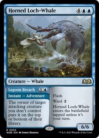 Horned Loch-Whale, Promo Pack: Wilds of Eldraine