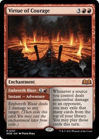 Virtue of Courage, Promo Pack: Wilds of Eldraine