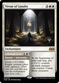 Virtue of Loyalty, Promo Pack: Wilds of Eldraine