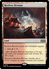 Restless Bivouac, Promo Pack: Wilds of Eldraine