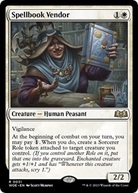 Spellbook Vendor, Promo Pack: Wilds of Eldraine