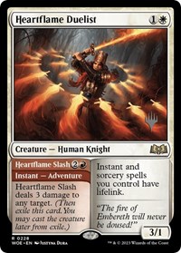 Heartflame Duelist, Promo Pack: Wilds of Eldraine