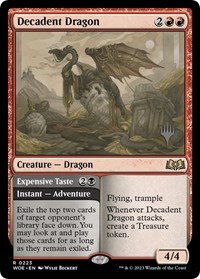 Decadent Dragon, Promo Pack: Wilds of Eldraine
