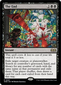 The End, Prerelease Cards