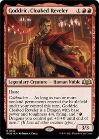 Goddric, Cloaked Reveler, Prerelease Cards