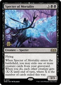Specter of Mortality, Prerelease Cards