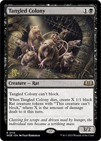 Tangled Colony, Prerelease Cards