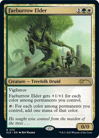 Faeburrow Elder, Secret Lair Drop Series