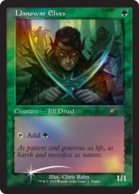 Llanowar Elves (Retro Frame), Media Promos